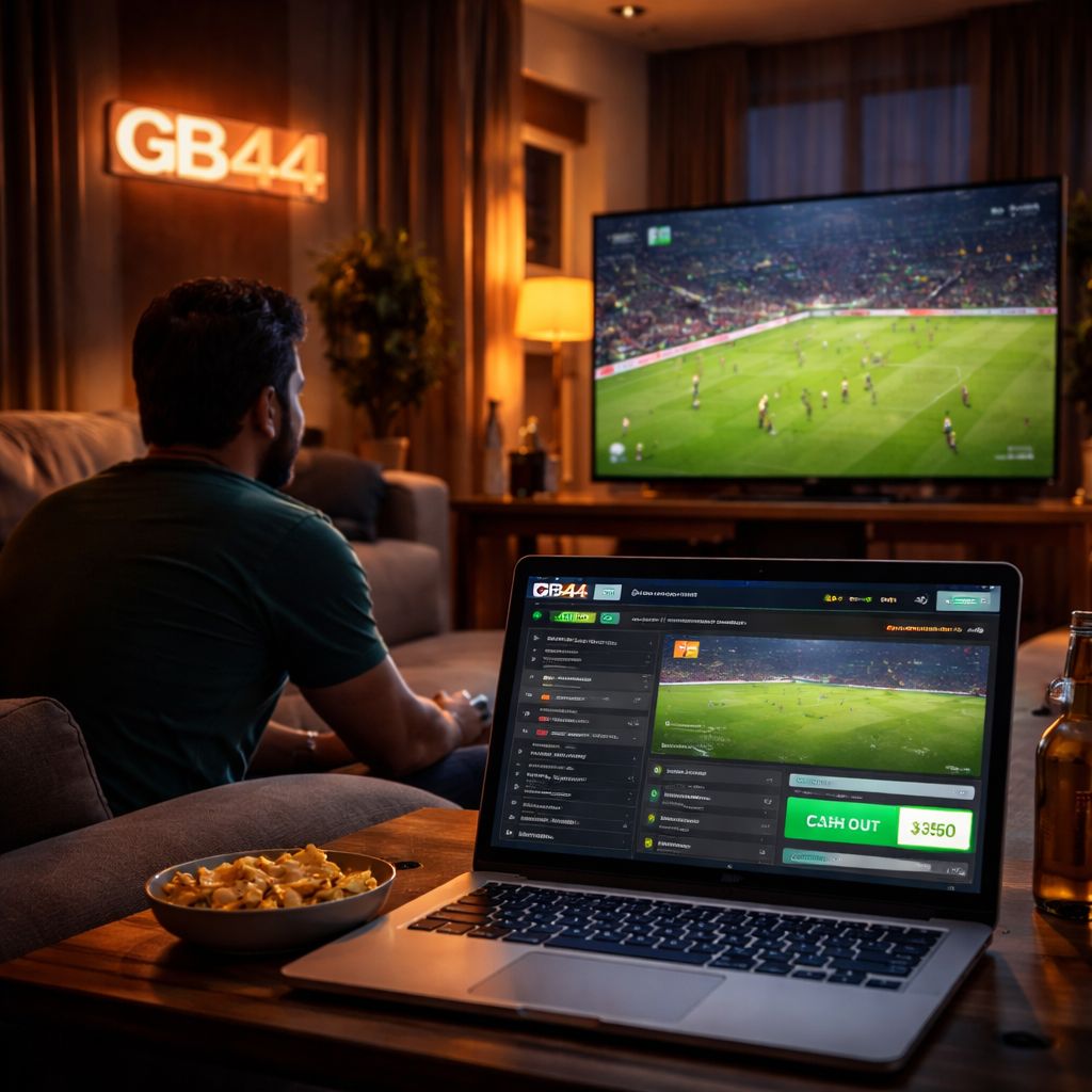 GB44 in-play cricket wagering with ball-by-ball market updates