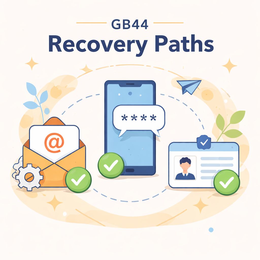 GB44 password recovery methods for forgotten credentials